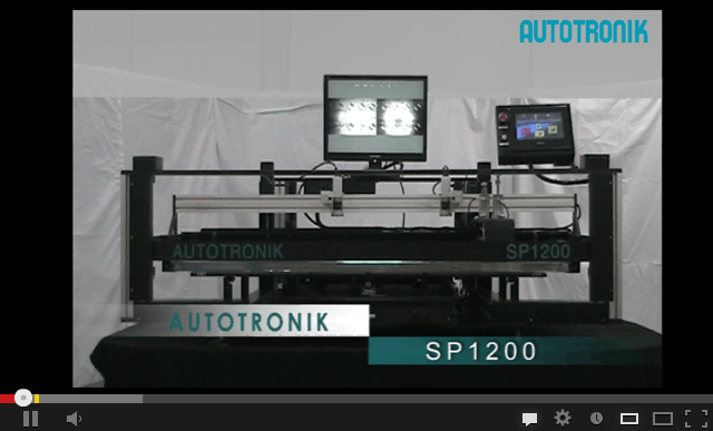 SP1200半自動(dòng)錫漿絲印機(jī)視頻